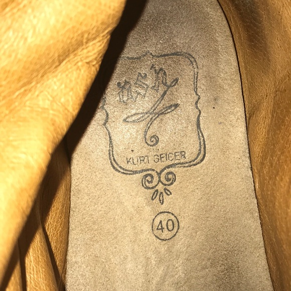 These leather embossed high tops were bought in UK - Picture 8 of 8